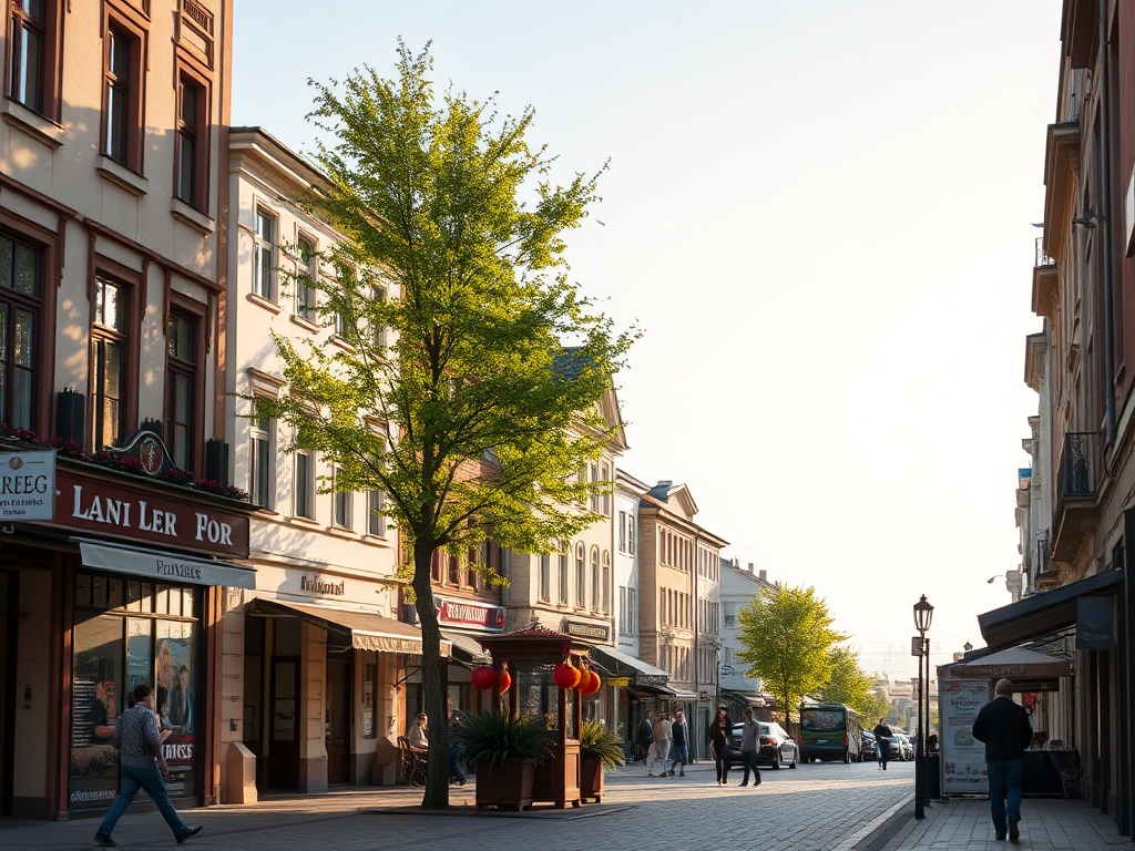 Wielkanocne dekoracje w Kołobrzegu. Zające i pisanki udekorują miasto