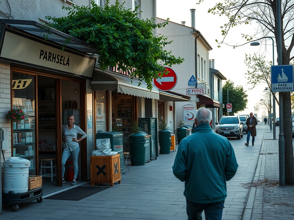 Mapa pokazująca lokalizacje dróg w Kołobrzegu, Gościnie i Ustroniu, które otrzymały dotacje na modernizację.